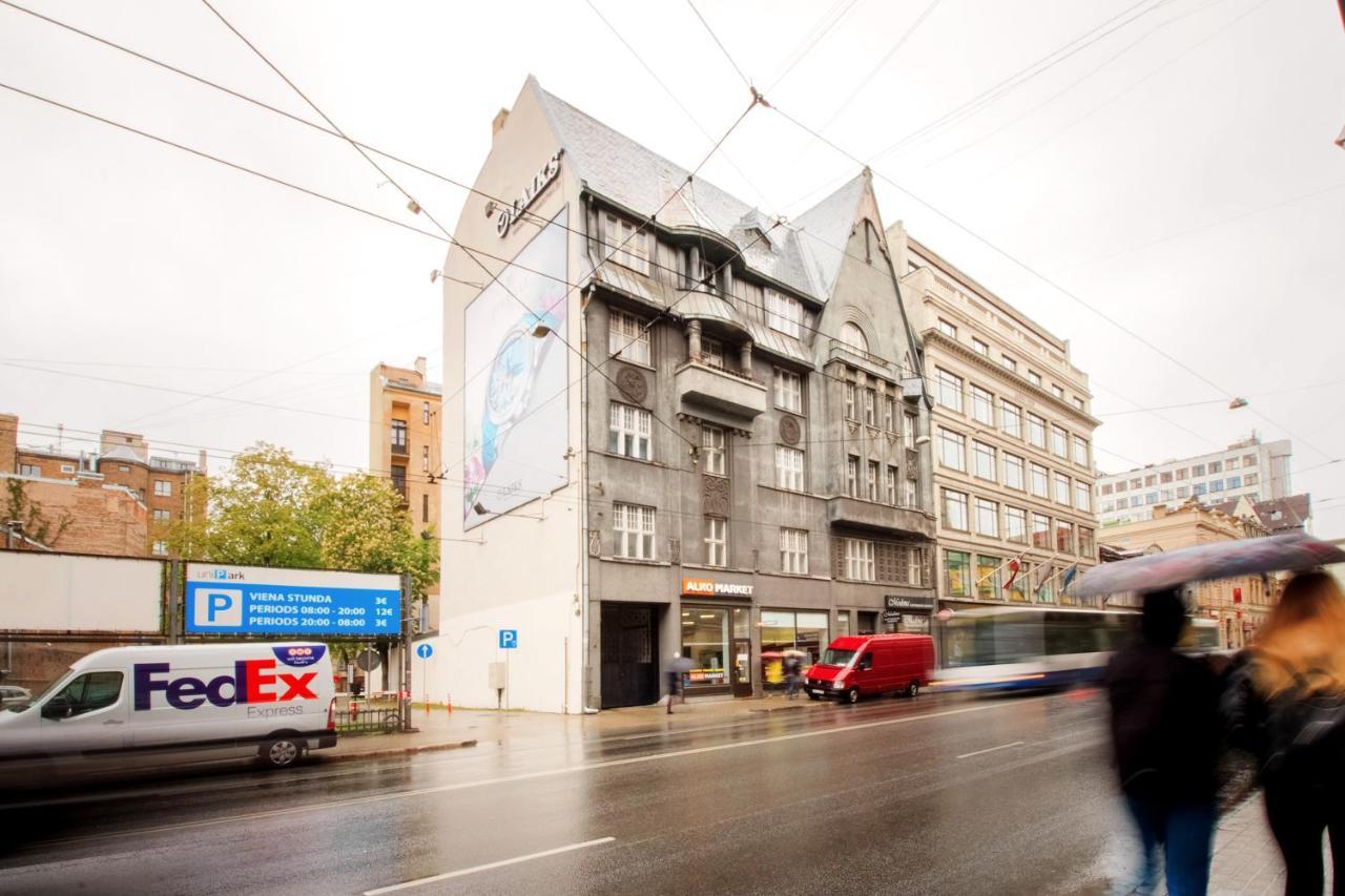 Brivibas House Design Apartments In City Center Riga Exterior foto